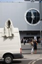 The public ghost car project by Manfred Kielnhofer to the contemporary art fairs Basel, ArtBasel, Design Miami Basel, Liste, Scope, Volta, ...